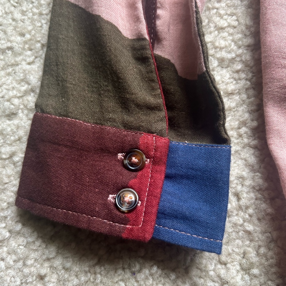 Lthe Odells Oversized Button Down: Multicolor - image 8